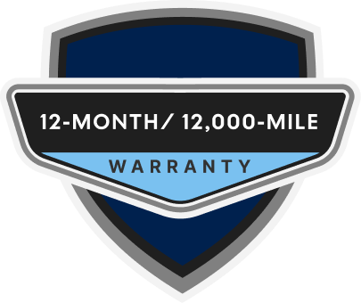 12-Month/12,000-Mile Warranty