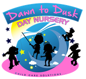 Dawn to Dusk Day Nursery Logo - Home
