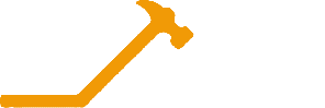 Orange hammer graphic.