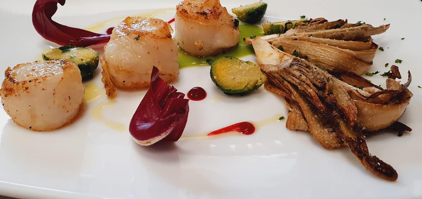 capesante con verdure