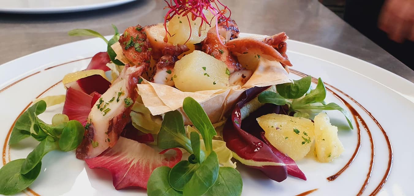 insalata di mare con patate