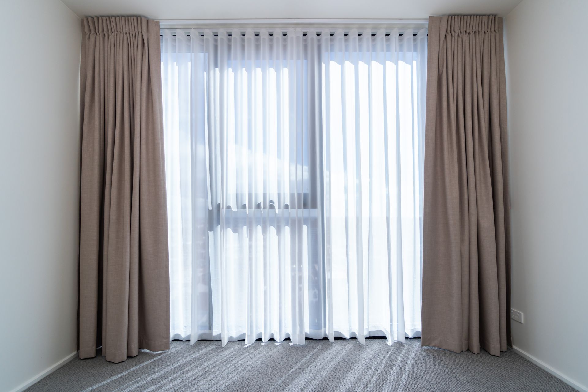 sheer blackout curtains Medindie