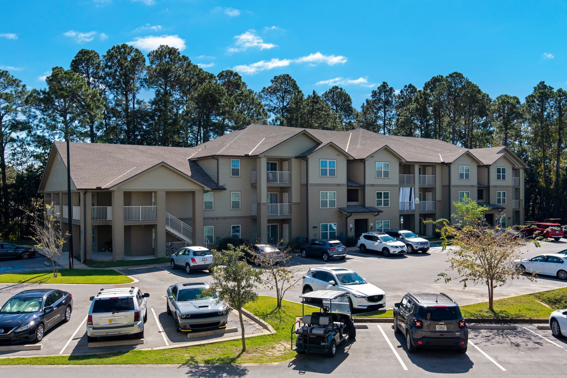 Exterior of building