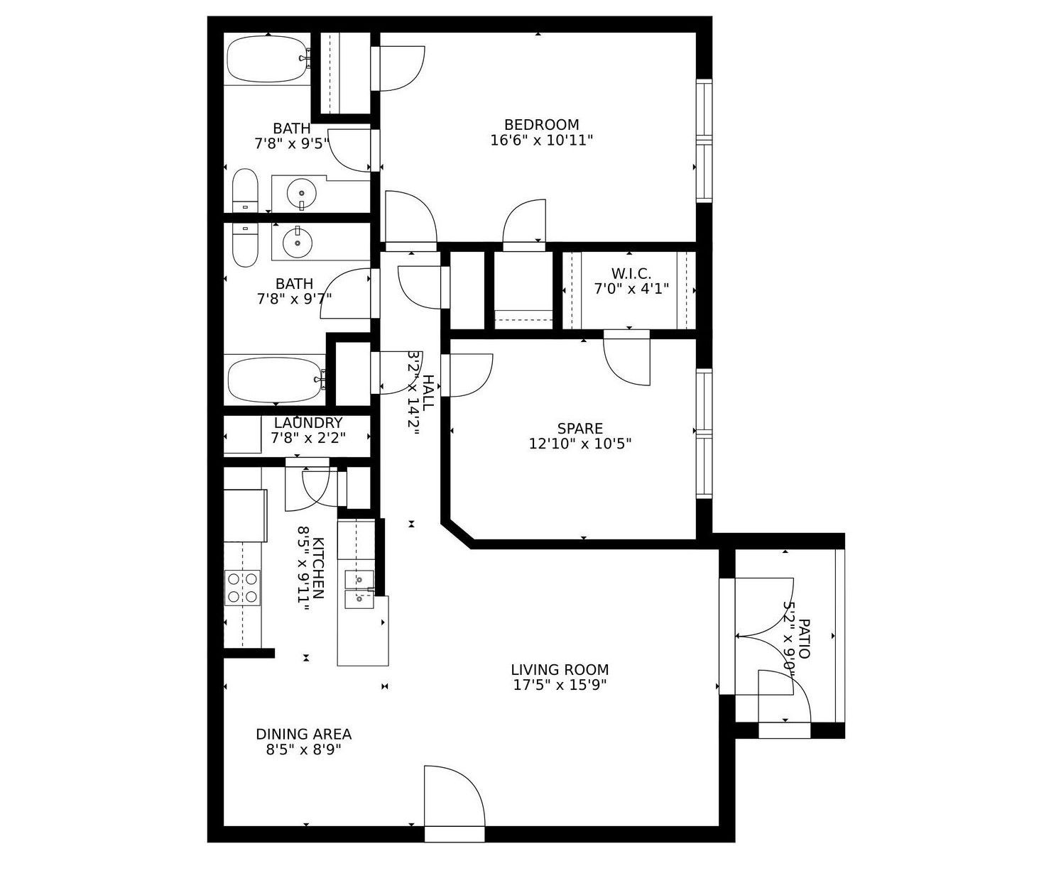 Floor Plan: BLD 1703-1705