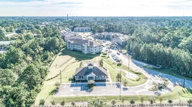 Aerial view of complex