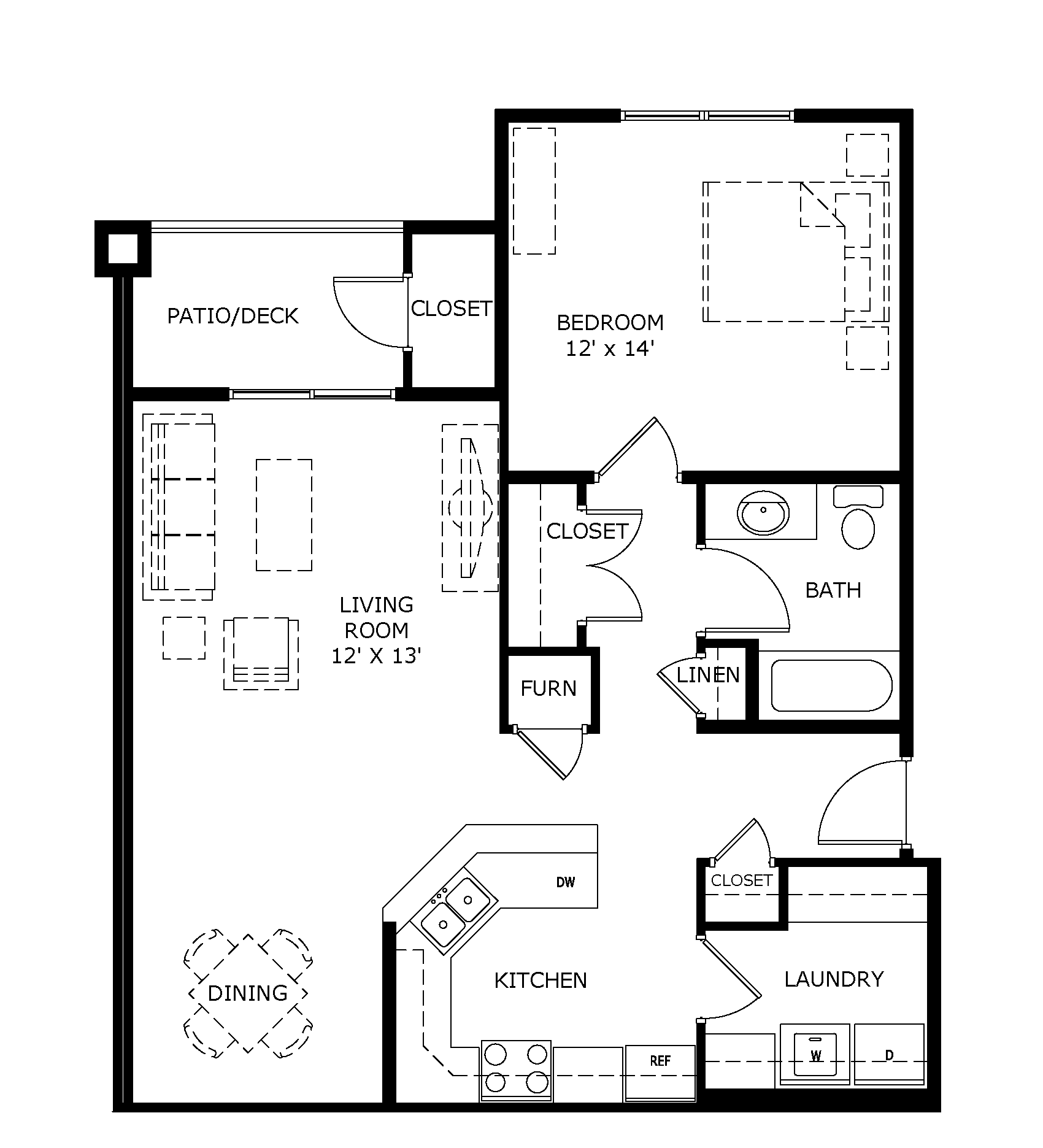 Floor Plan: Unit A
