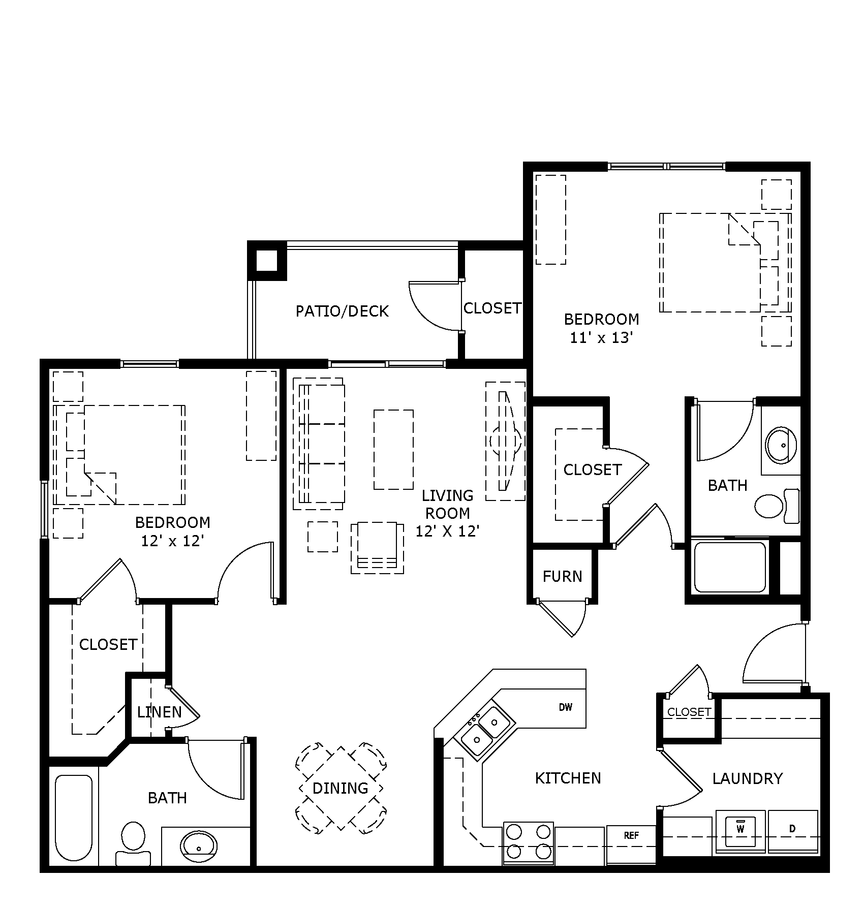 Floor Plan: Unit C