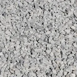 A pile of clear stone