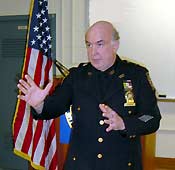 Conflict Resolution Class — Police Officer in Uniform in Manhattan, NY
