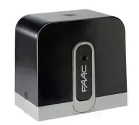 Apricancello FAAC nero con dettagli argentati.