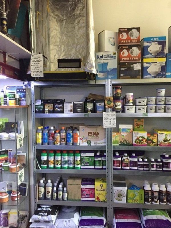 Prodotti nel negozio di cannabis light