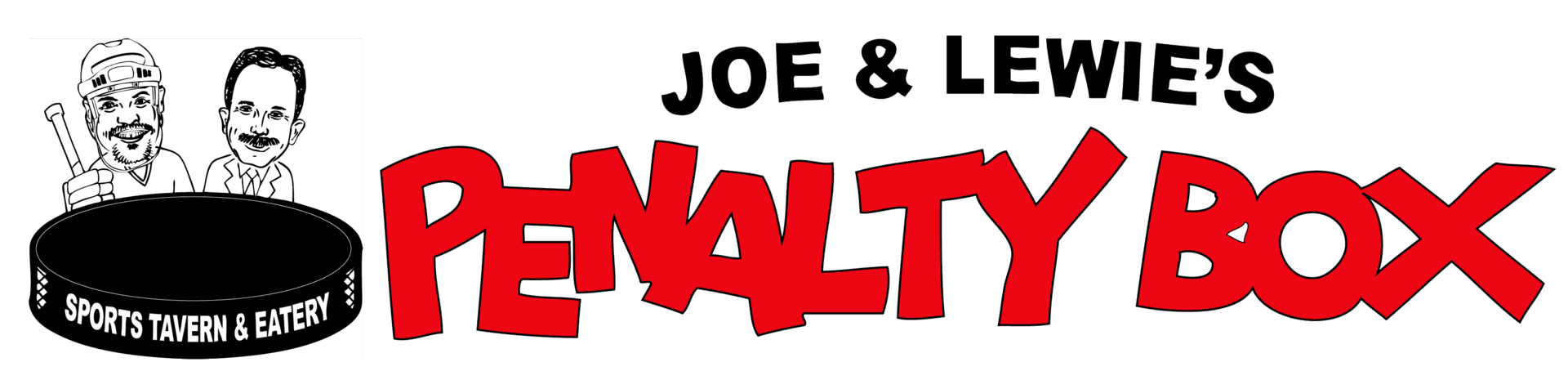 Joe & Lewie's Penalty Box Restaurant Logo