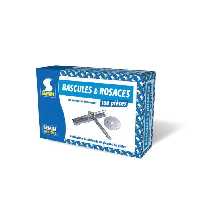 BASCULES ET ROSACES 100pcs - SEMIN
