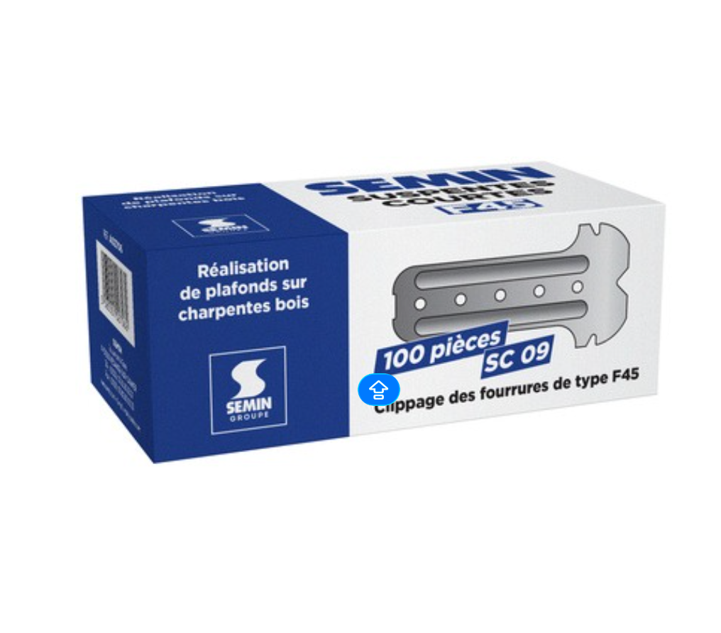 SUSPENTE COURTE SC09 TYPE F5 100pcs - SEMIN