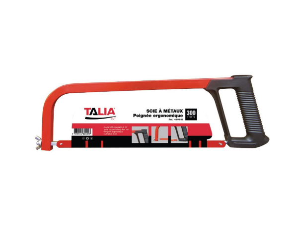 SCIE A METAUX POIGNEE ERGONOMIQUE 300mm - TALIA