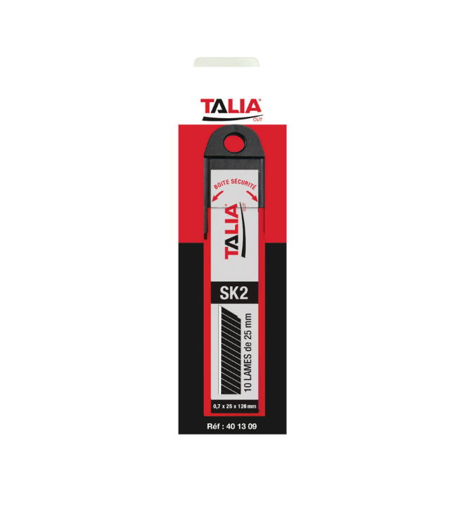 TUBES DE 10 LAMES 18MM AUTO-CASSANTES SK2