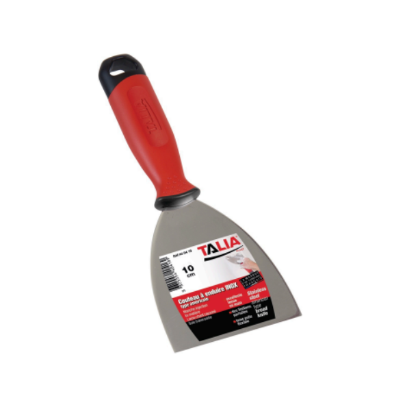 COUTEAU A ENDUIRE TYPE AMERICAIN INOX 10cm - TAILA