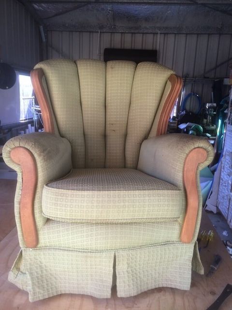 Chair 1 (Before) — Before and After Project in Gordonvale, QLD