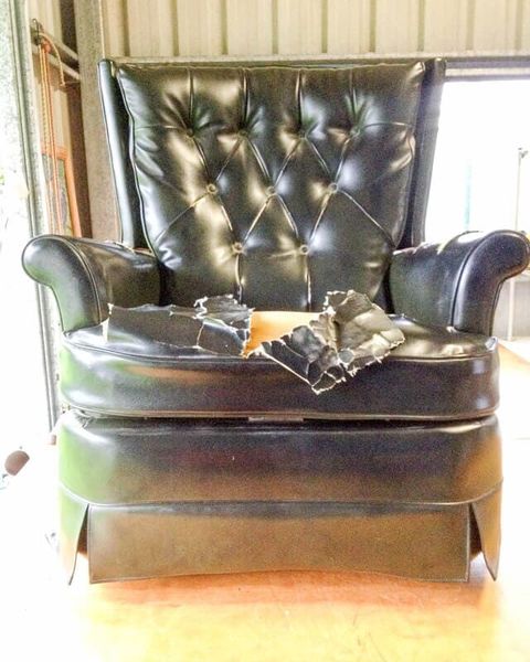 Jason Recliner (Before) — Before and After Project in Gordonvale, QLD