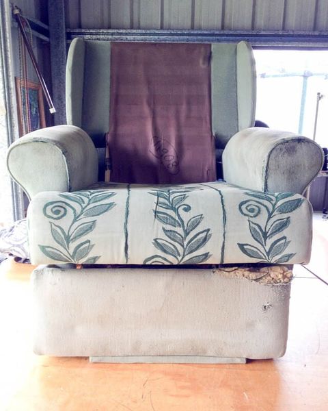Recliner Chair (Before) — Before and After Project in Gordonvale, QLD