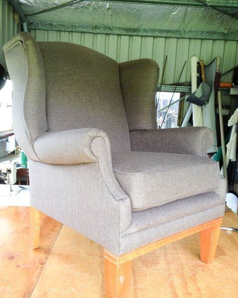 Wing Back Chair (After) — Before and After Project in Gordonvale, QLD