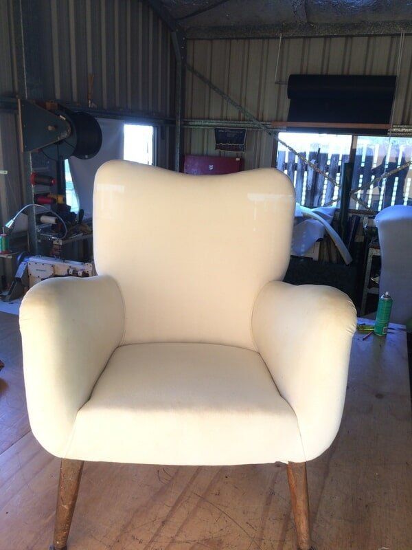 Wing Back Chair — Our Projects in Gordonvale, QLD