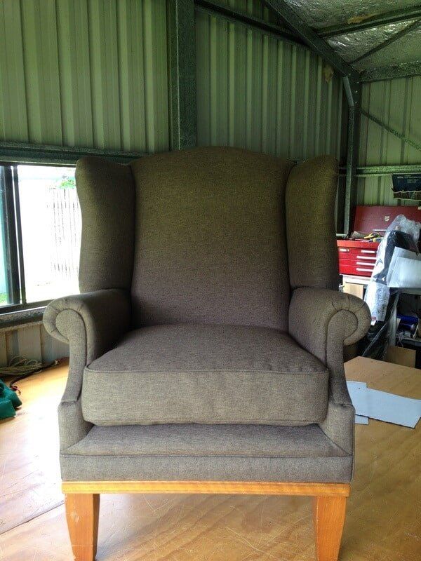 Wing Back Chair 2 — Our Projects in Gordonvale, QLD
