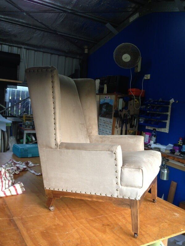Wing Back Chair 4 — Our Projects in Gordonvale, QLD