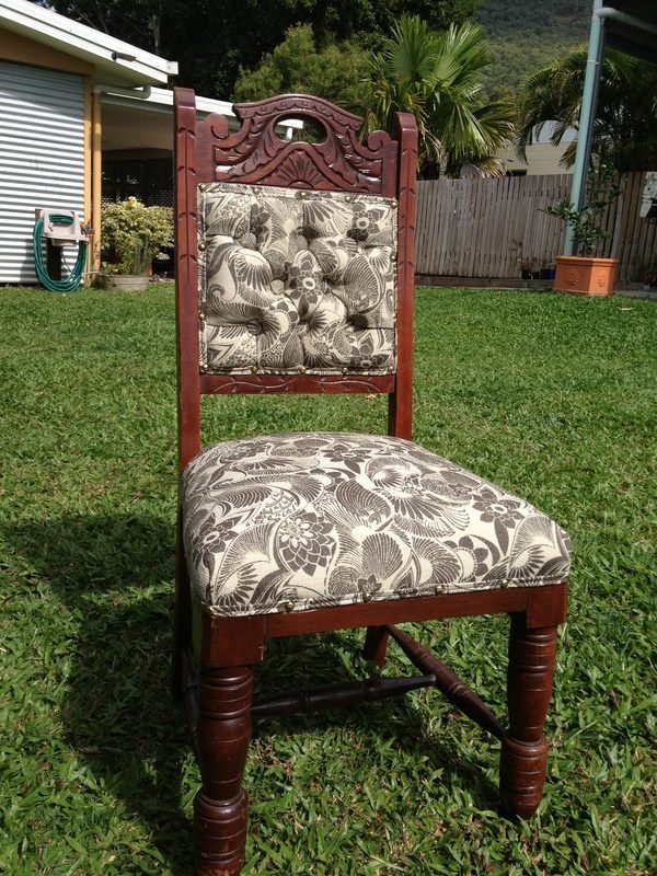Dining Chair Outside — Our Projects in Gordonvale, QLD