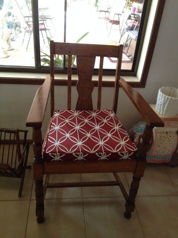 Chair With Side Arms — Repair Chair in Gordonvale, QLD