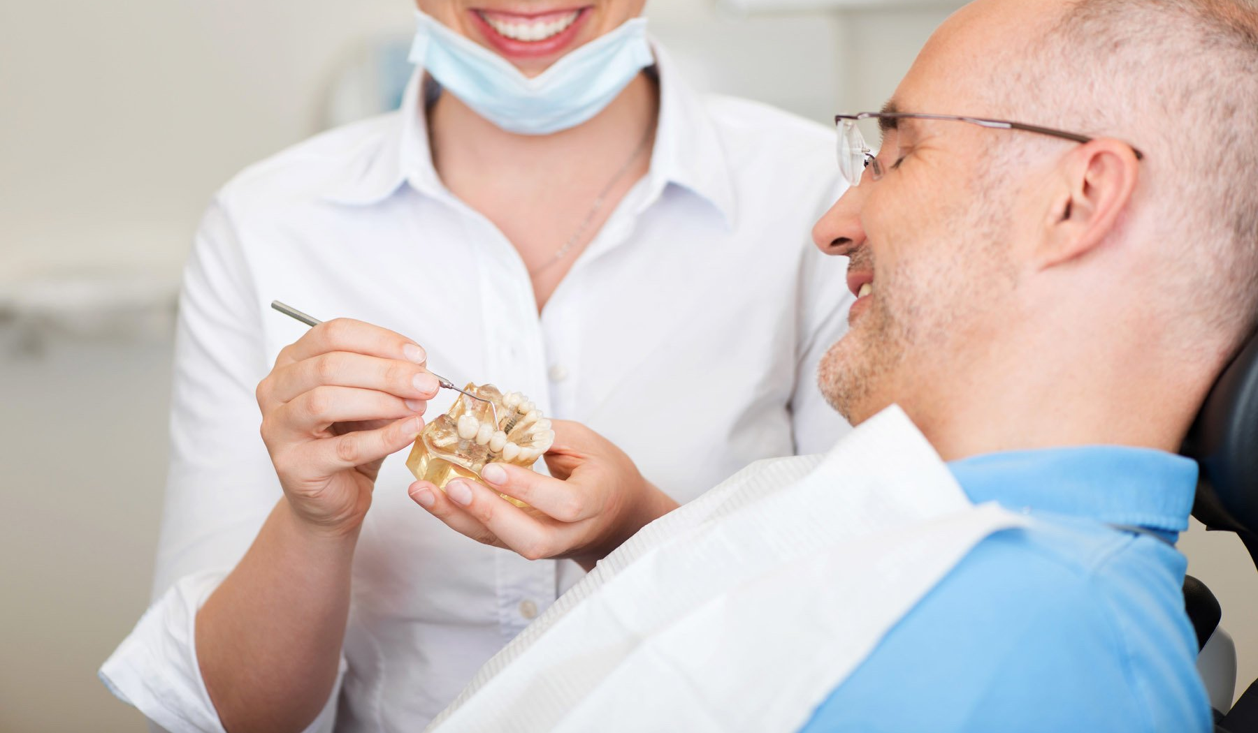 Restorative Dentistry treatment by dentists