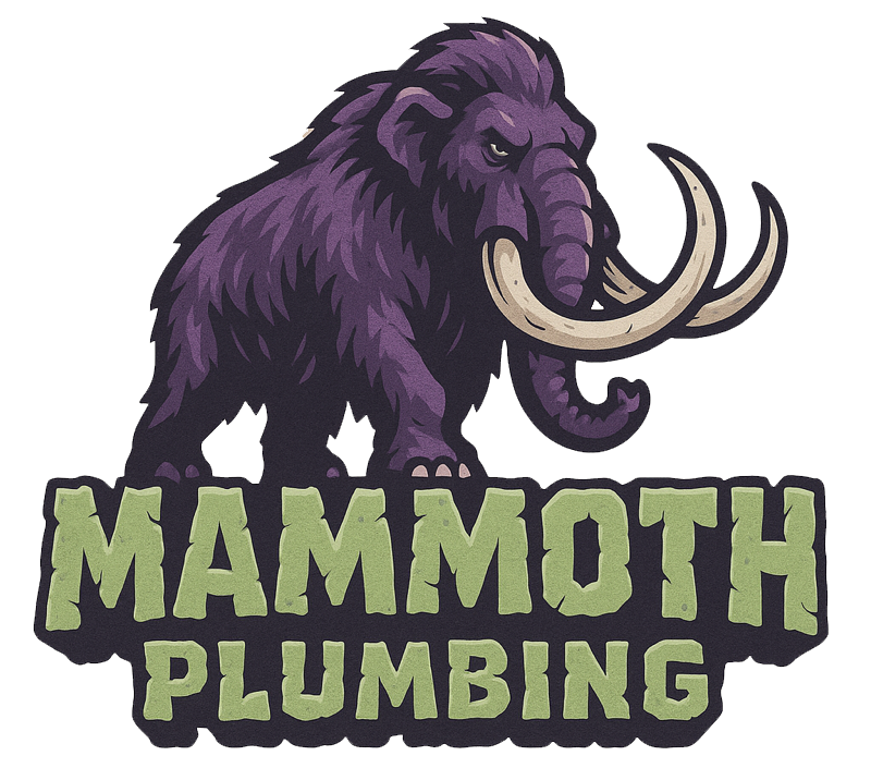 Purple mammoth over green