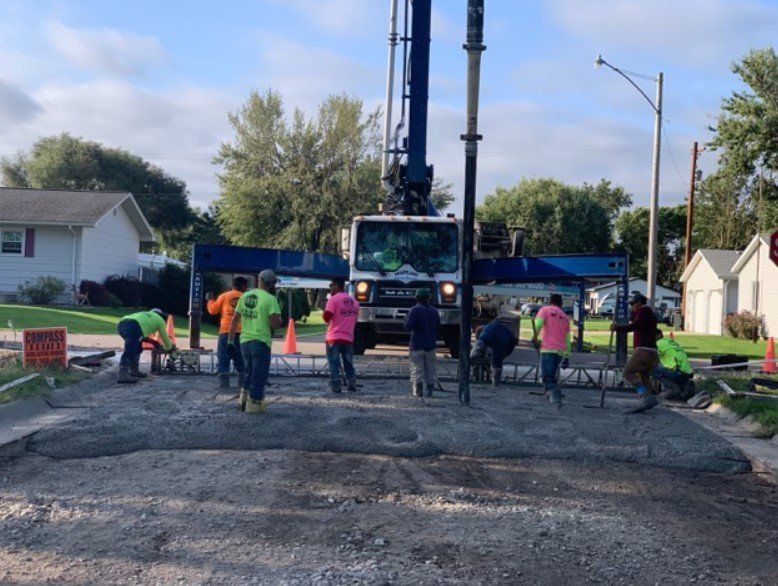 Concrete Contractors Omaha and Grand Island Contact