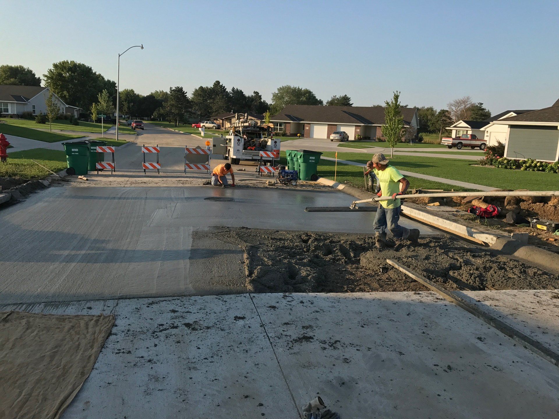 Concrete Contractors Omaha and Grand Island Contact