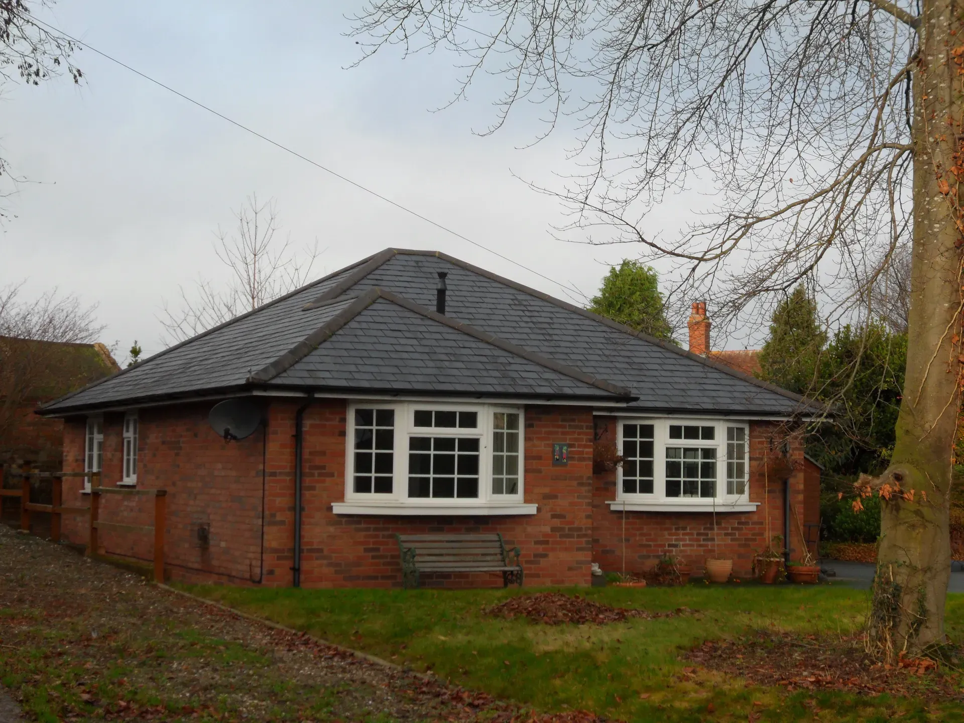 New dwelling for a parent in a garden