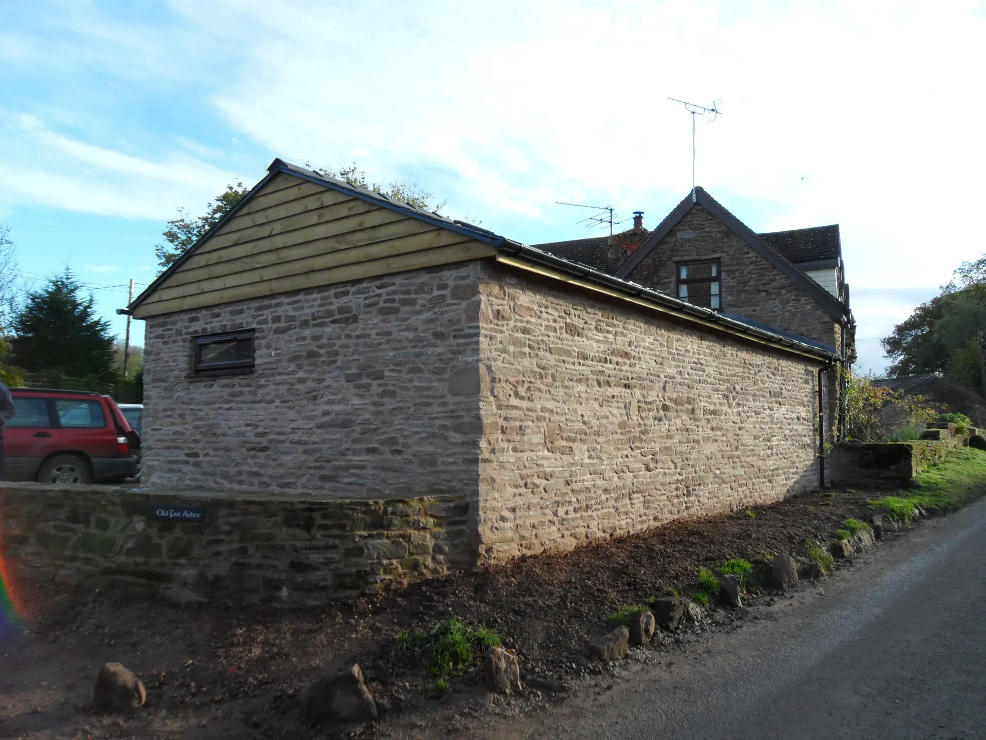 New build stone disabled annex