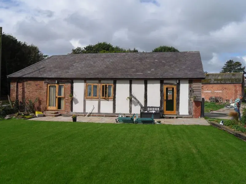 Conversion of a timber-framed barn.