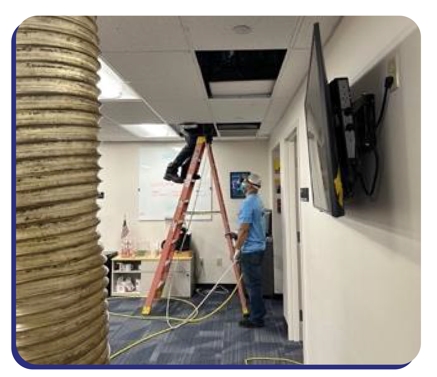 HVAC duct cleaning