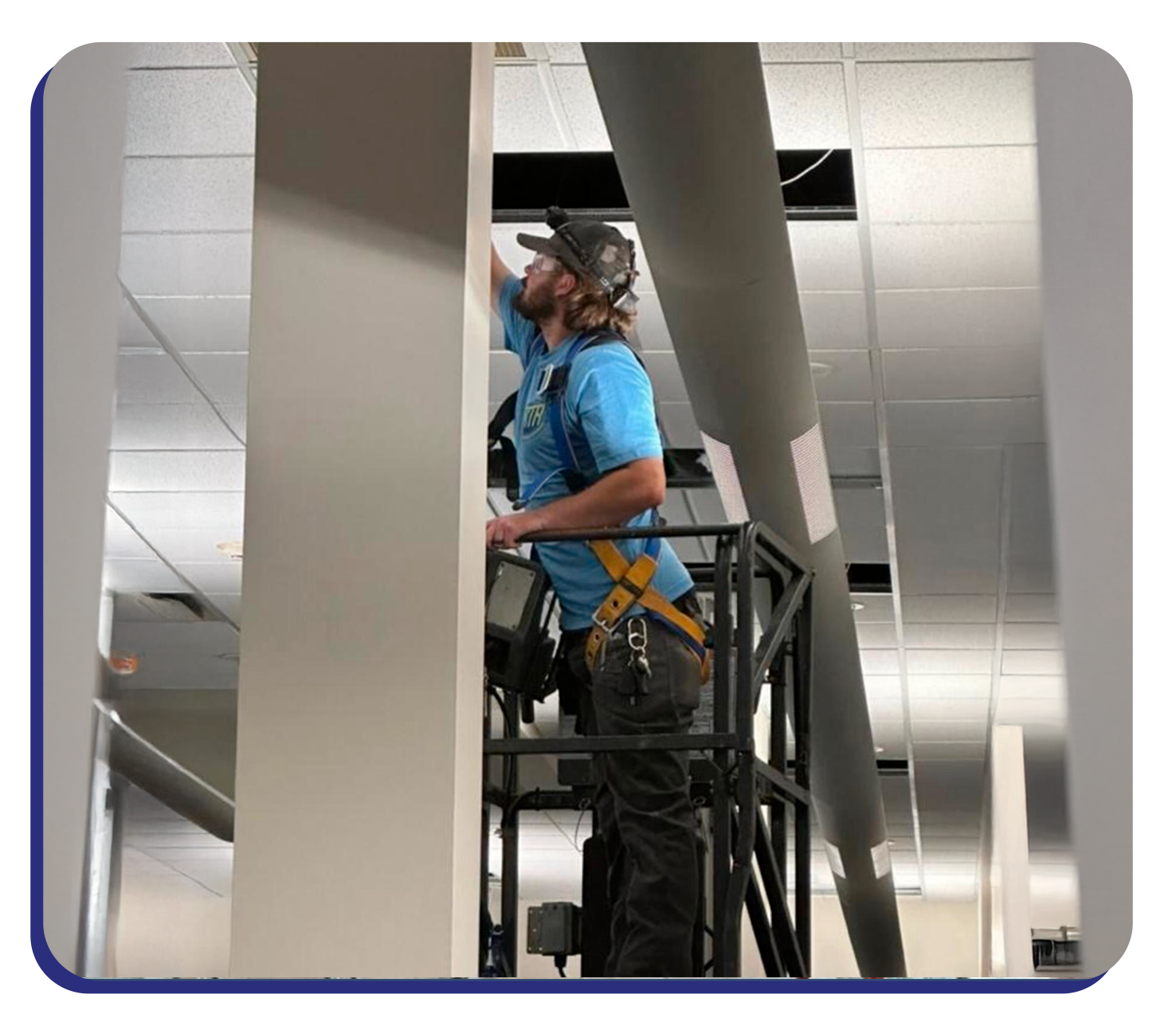 Commercial facility cleaning