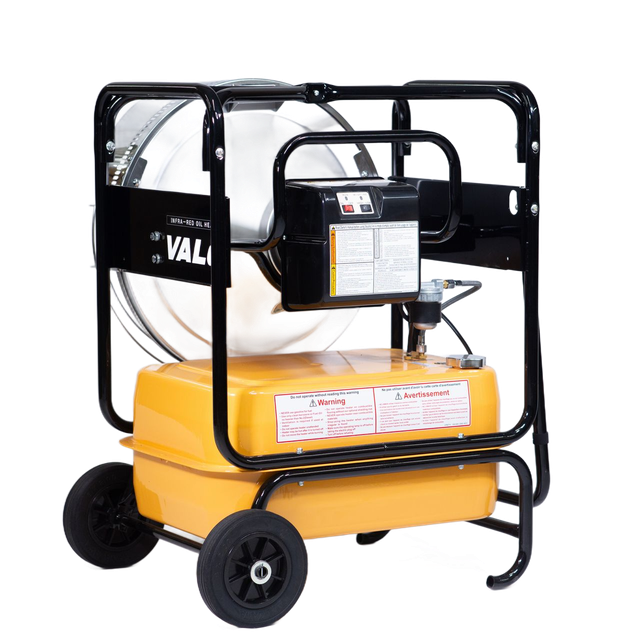 KBE5L 2-Step Portable Infrared Heater from Val6
