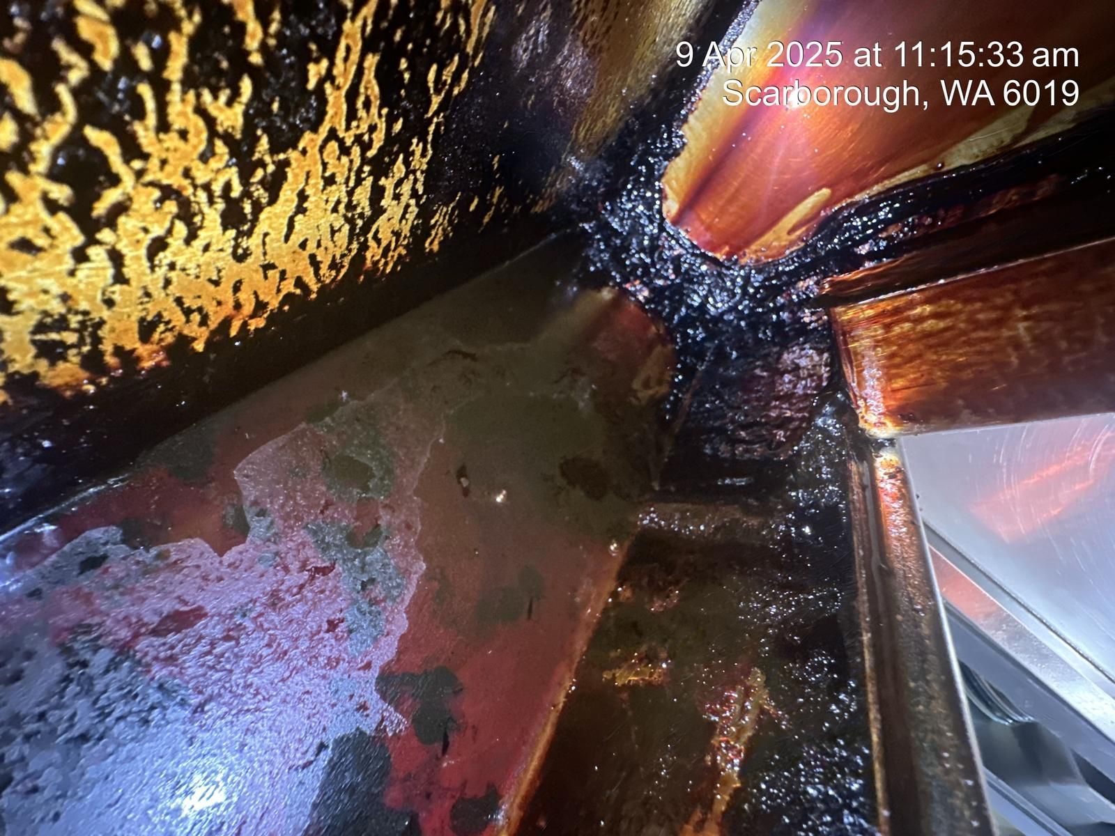 A picture of a dirty room taken on september 25th at 11:16 am