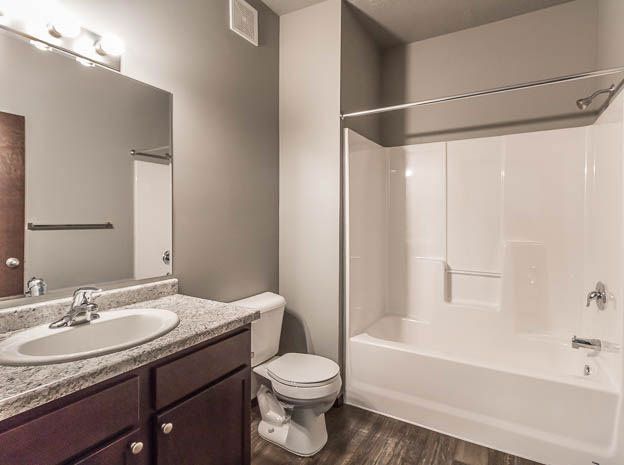 Wheatgrass Village interior bathroom