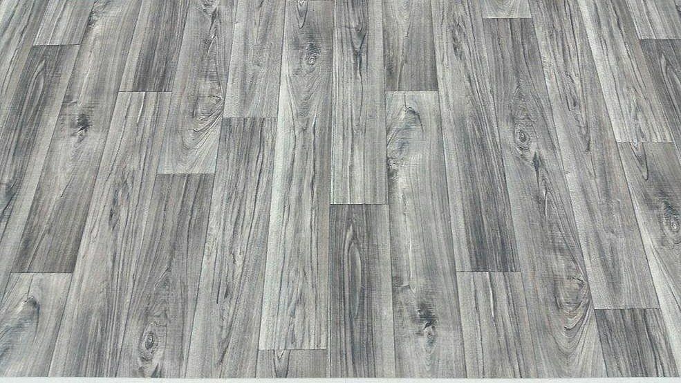 Las Vegas Event Flooring vinyl flooring samples showing the Pro Flex Vinyl selections in the silverwood color.