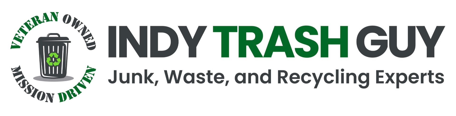 Logo for the Indy Trash Guy