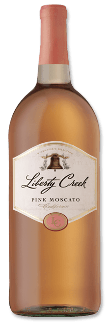 Bottle of Liberty Creek Pink Moscato