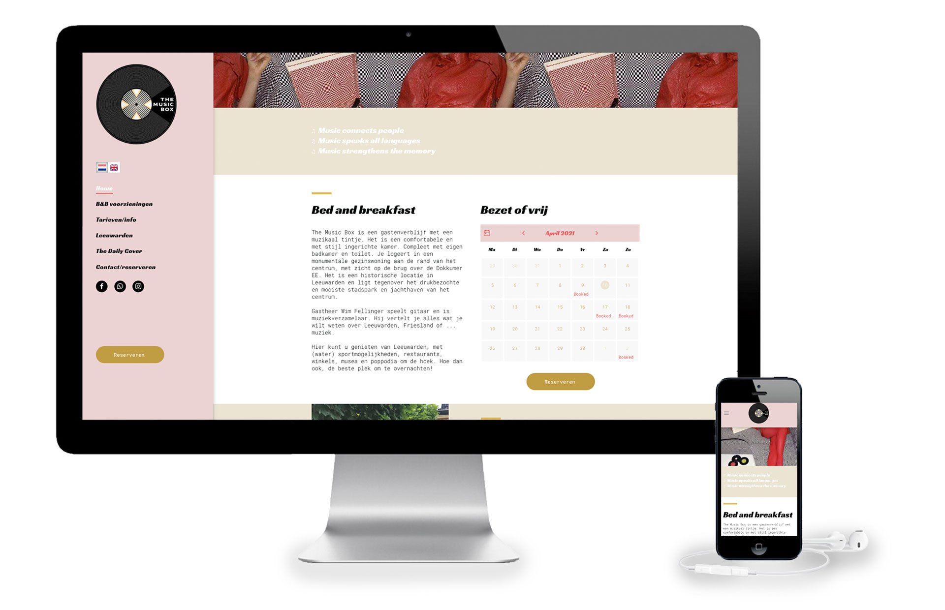 Website The Music Box