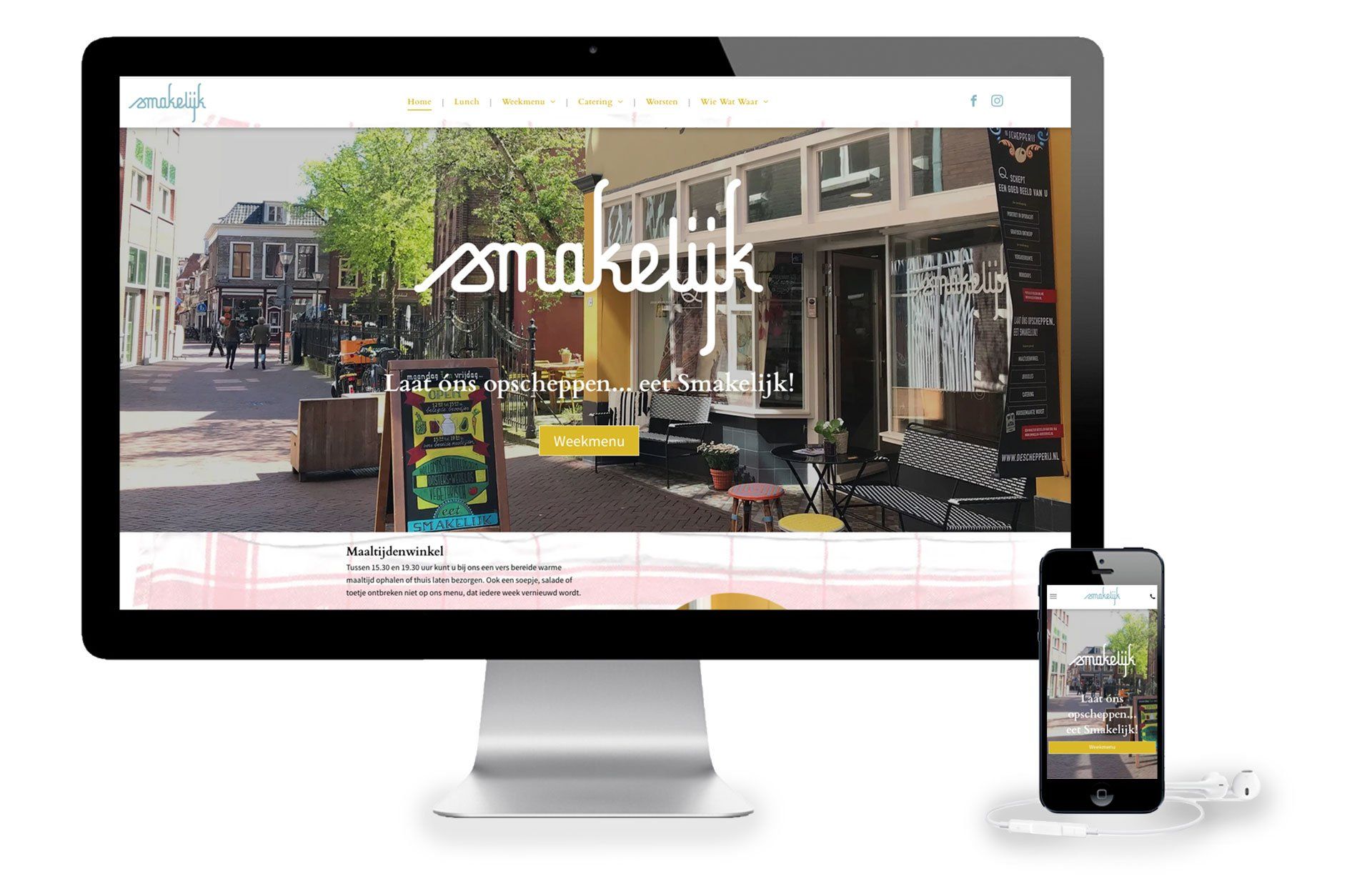 Website Smakelijk Kookservice