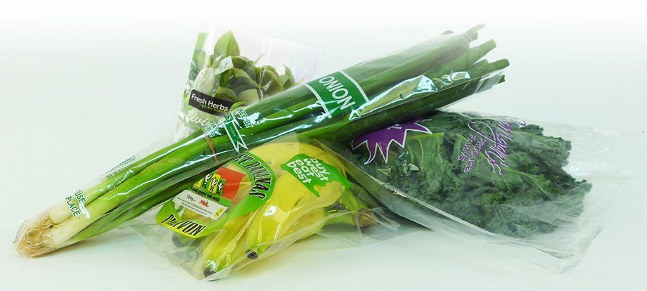 variety of packaged produce