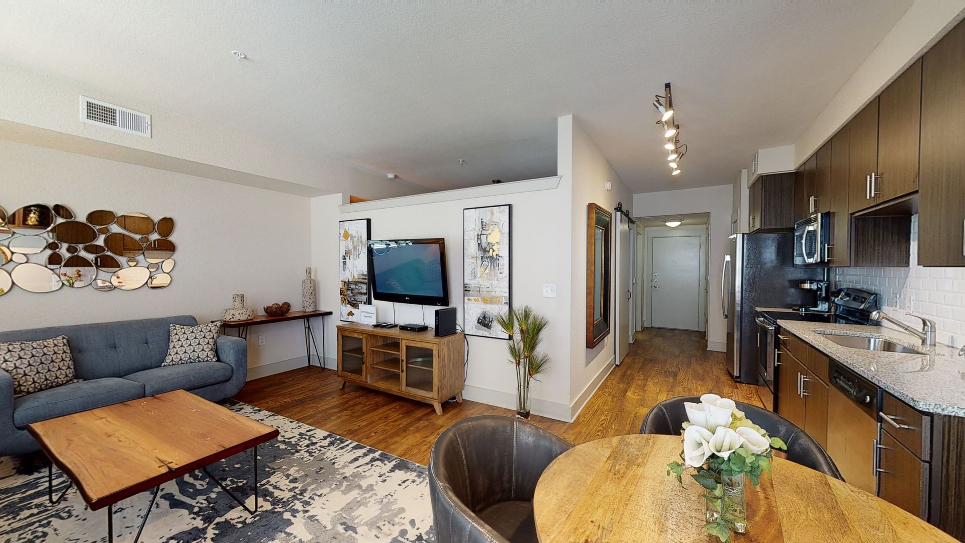 apartment floor plan.