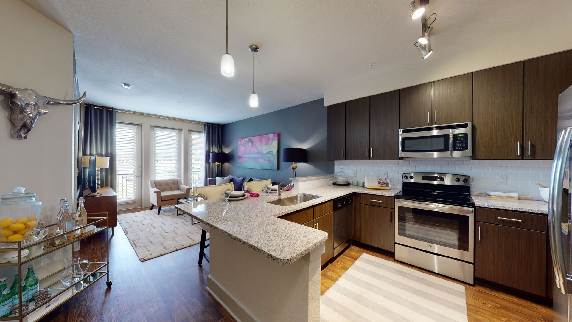 apartment floor plan.